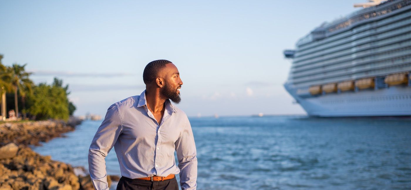 Image: Antoine Wilson is the owner of A.D. Elite Travels in Miami, Florida. (photo via Antoine Wilson)