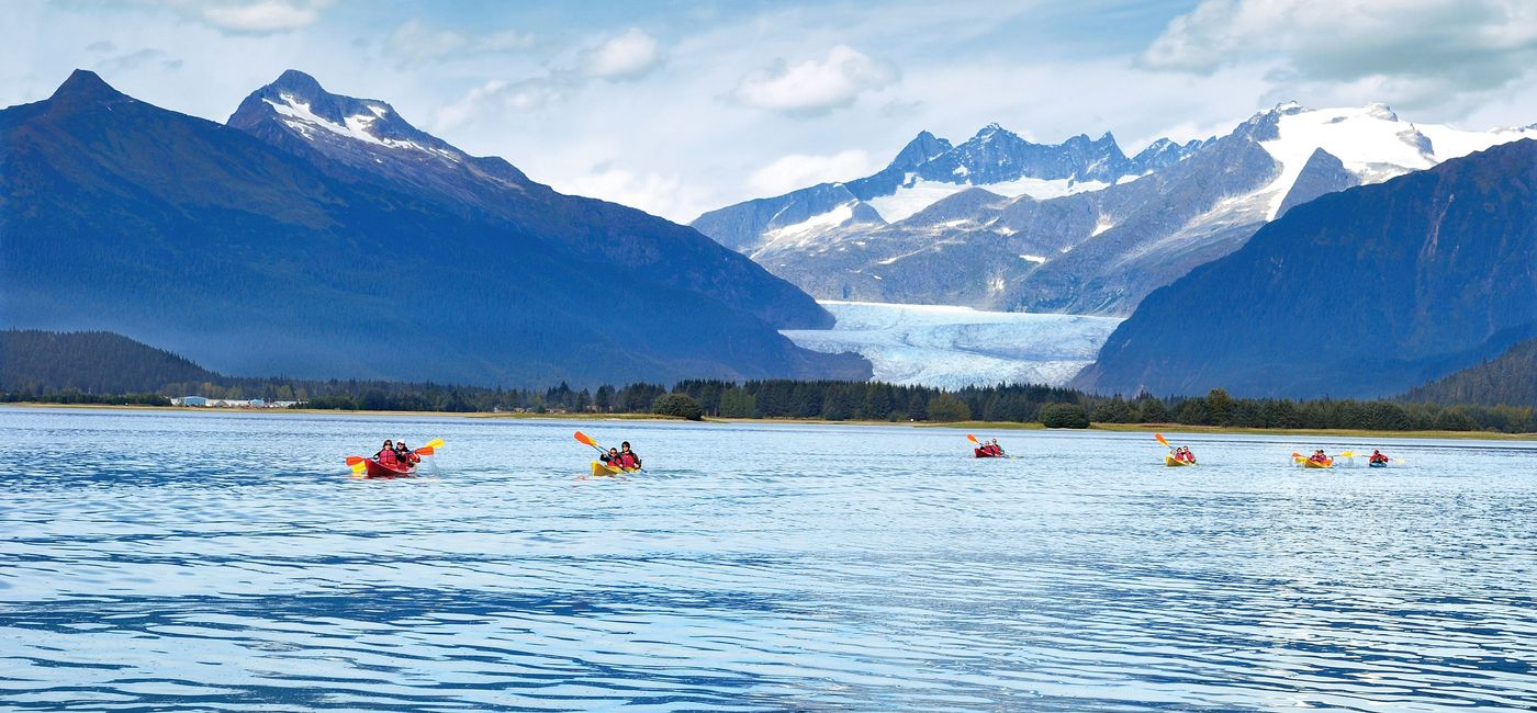 Image: Alaska's views are a main draw for travelers. (photo via Royal Caribbean International Media)