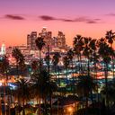 Sunset in Los Angeles