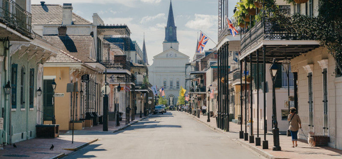 Image: (Courtesy of New Orleans & Company) (Photo Credit: French Quarter by Paul Broussard)