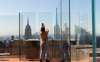 The Top of the Rock observation deck