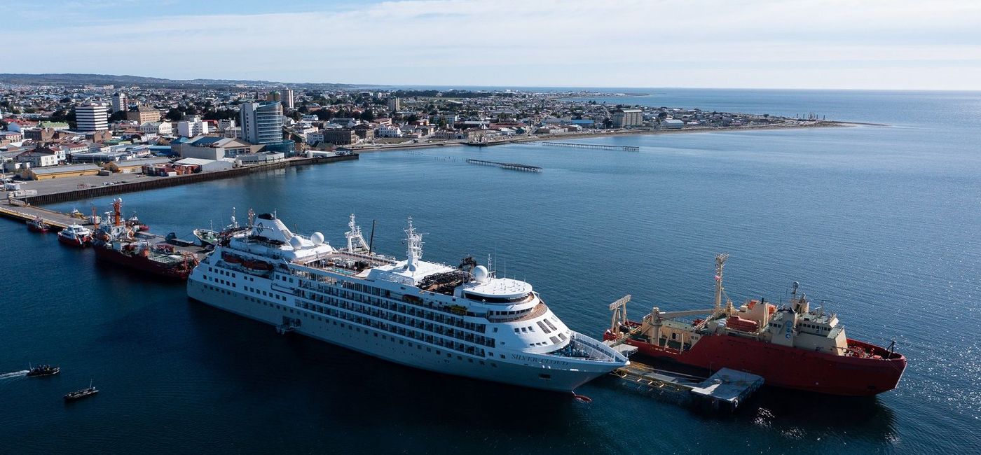 Image: The Silver Cloud, heading to Antarctica this fall and winter. (photo via Silversea Cruises) ((photo via Silversea Cruises))