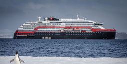 MS Roald Amundsen, Antarctica, expedition cruises, Hurtigruten, penguins