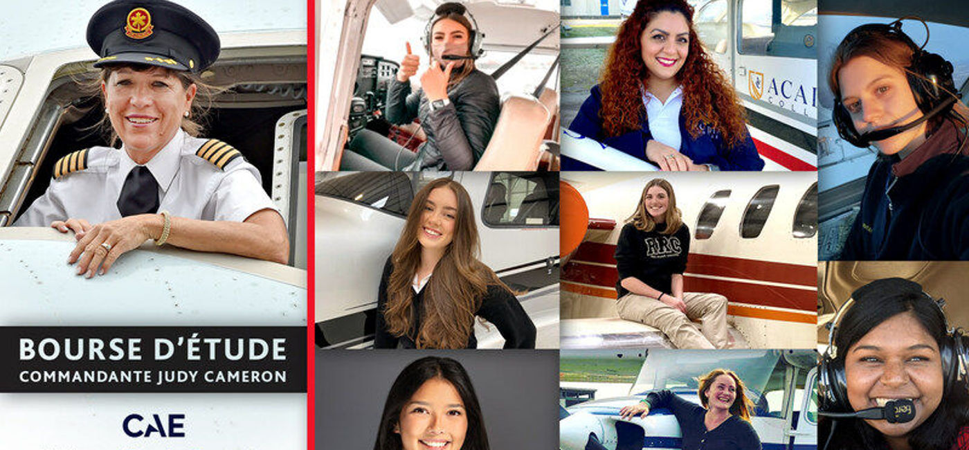 Image: Bourse Judy Cameron Air Canada (Bourse Judy Cameron Air Canada)