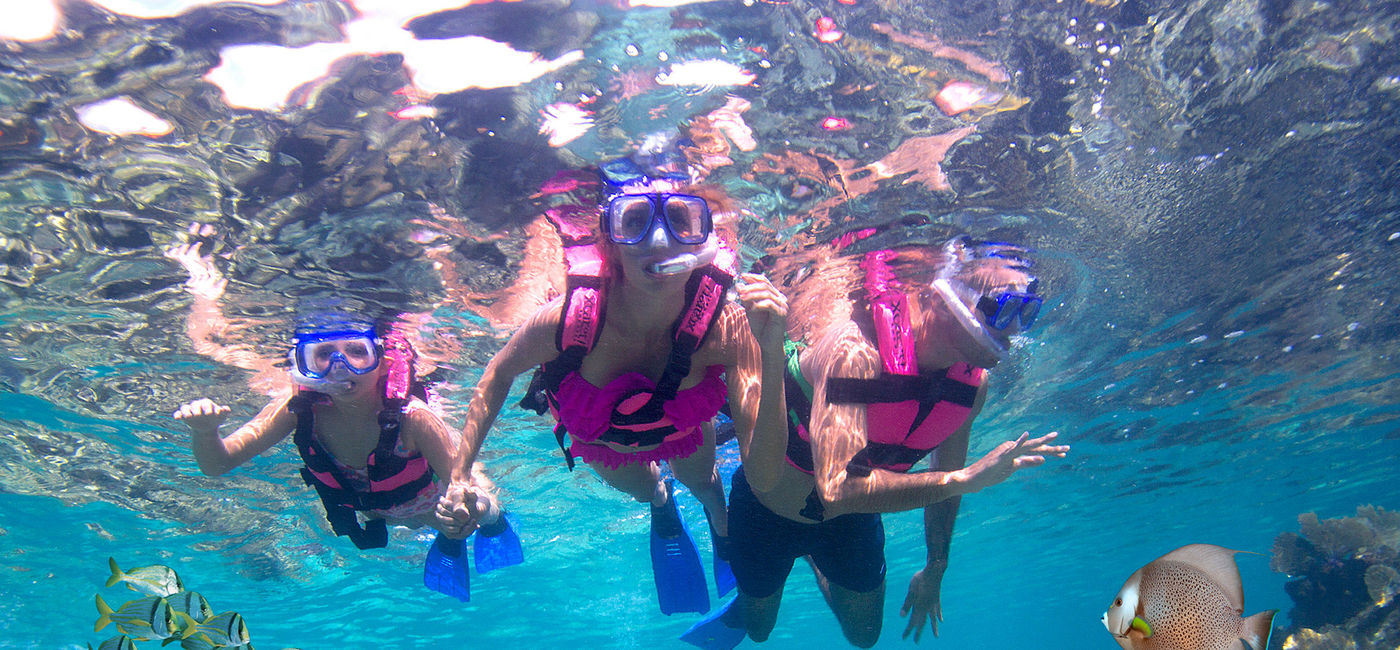 Image: PHOTO: Snorkeling is included with the hotel's All-Fun Inclusive concept. (photo via Hotel Xcaret Mexico)