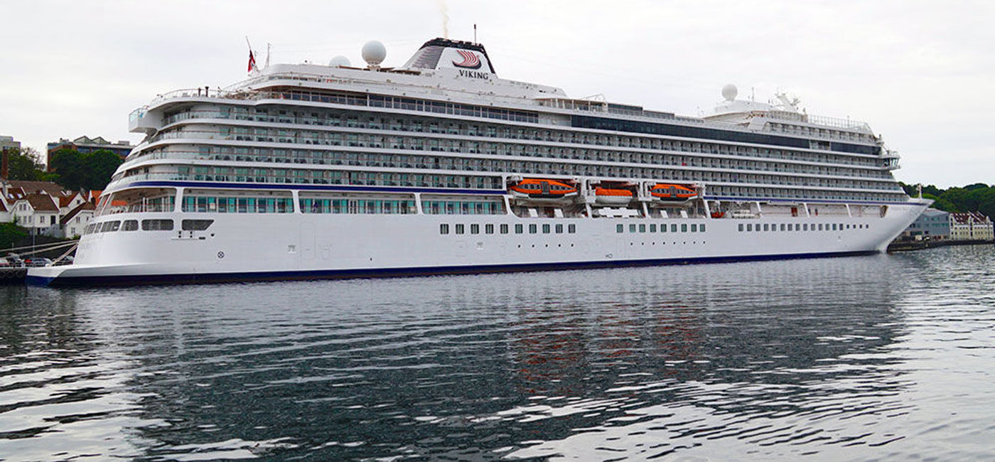 Image: PHOTO: Viking Ocean Cruises' Viking Sky docked in Stavanger, Norway. (photo by Jason Leppert)