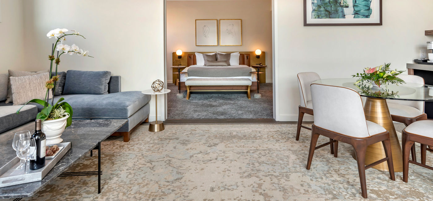 Image: A suite at the ONE11 Hotel. (photo courtesy of ONE11 Hotel) (ONE11 Hotel.)