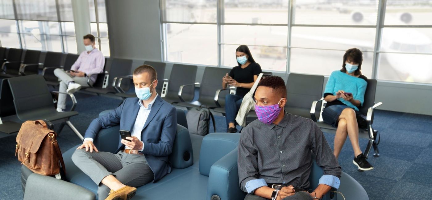 Image: United Airlines' new mask policy. (photo via United Airlines Media) (United Airlines Medi)