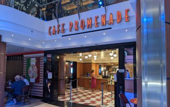 Cafe Promenade onboard Royal Caribbean&#8217;s Odyssey of the Seas