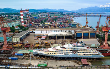 Emerald Cruises, Emerald Sakara, float-outs, yachts