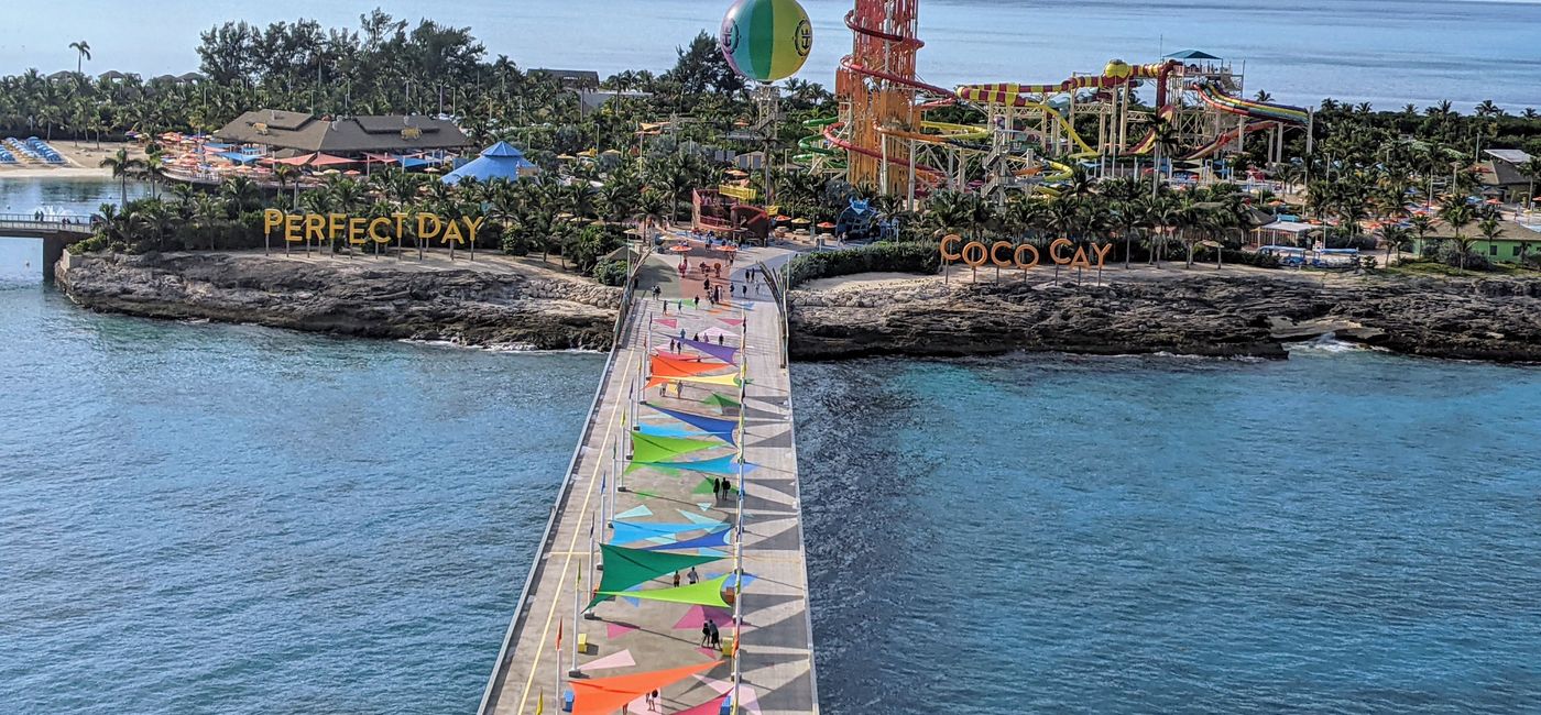Image: Royal Caribbean's Perfect Day at Coco Cay (Photo via Lauren Bowman)