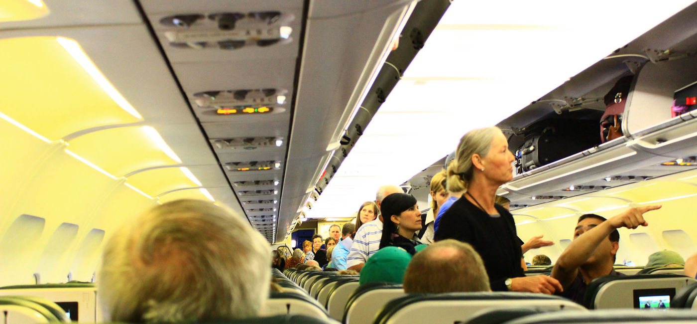Image: PHOTO: The man allegedly asked a couple if they were traveling with a bomb during the boarding process. (Photo via Flickr/Bradley Gordon)