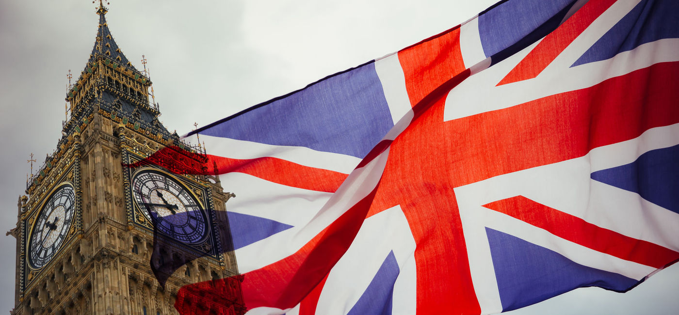 Image: Big Ben and the Union Jack flag. (Getty Images)