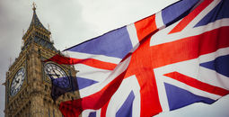 Big Ben, London, UK, United Kingdom, Union Jack, Union Flag, Britain