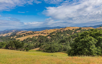 View of Santa Rosa in Sonoma County, California