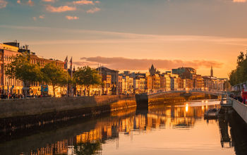 River Liffey, Dublin, Ireland, City, Europe