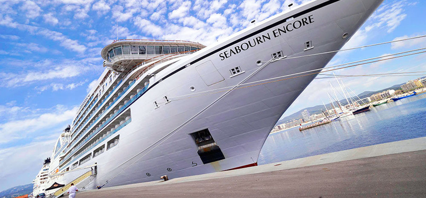 Image: PHOTO: Seabourn's luxurious Seabourn Encore. (photo by Jason Leppert)