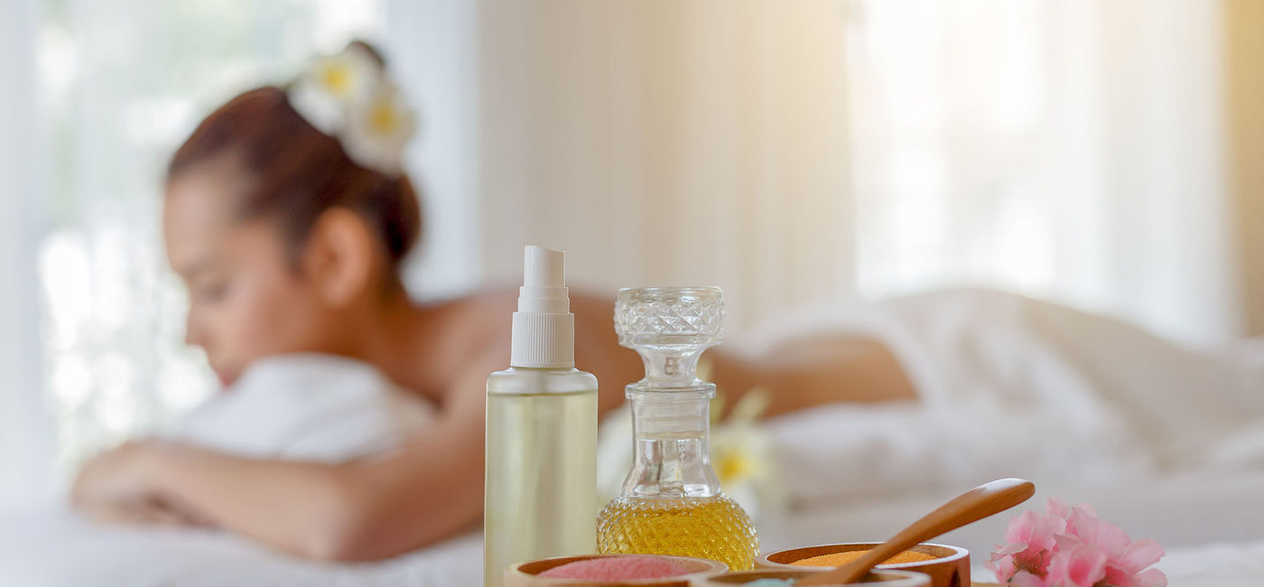 Image: A woman relaxing before her massage. (photo via iStock / Getty Images Plus / Six_Characters)