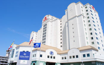 The Hilton Ocean City Oceanfront Suites in Ocean City, Maryland