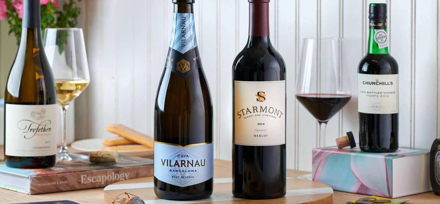 Image: PHOTO: American’s new Flagship Cellars at-home wine experience. (photo via American Airlines Media)
