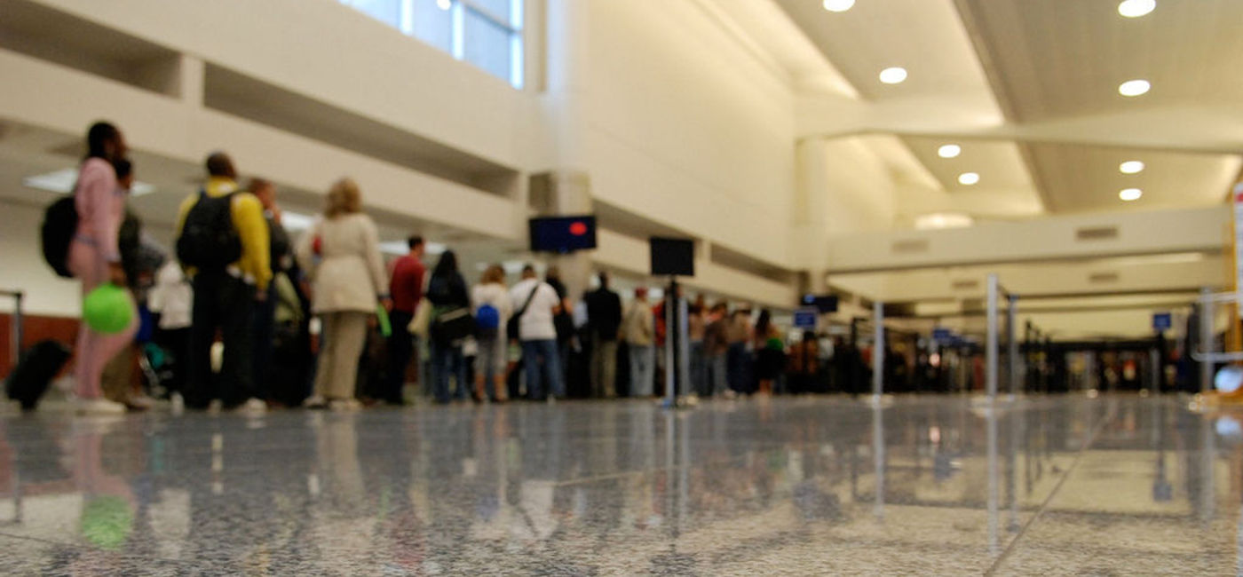 Image: PHOTO: A long security line at an Atlanta airport. (photo via Flickr/Josh Hallett)