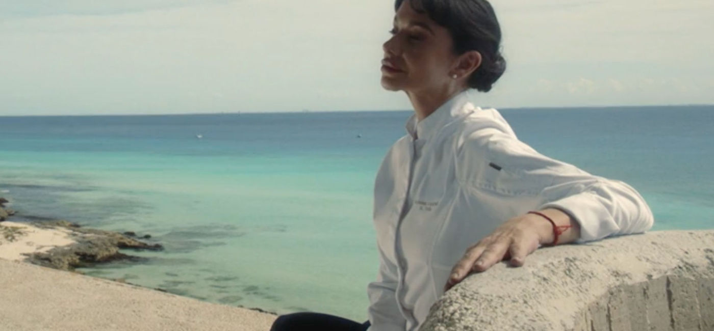 Image: World-renowned chef Martha Ortiz poses at the new La Casa de la Playa (photo by La Casa de la Playa) (Hoteles Xcaret)