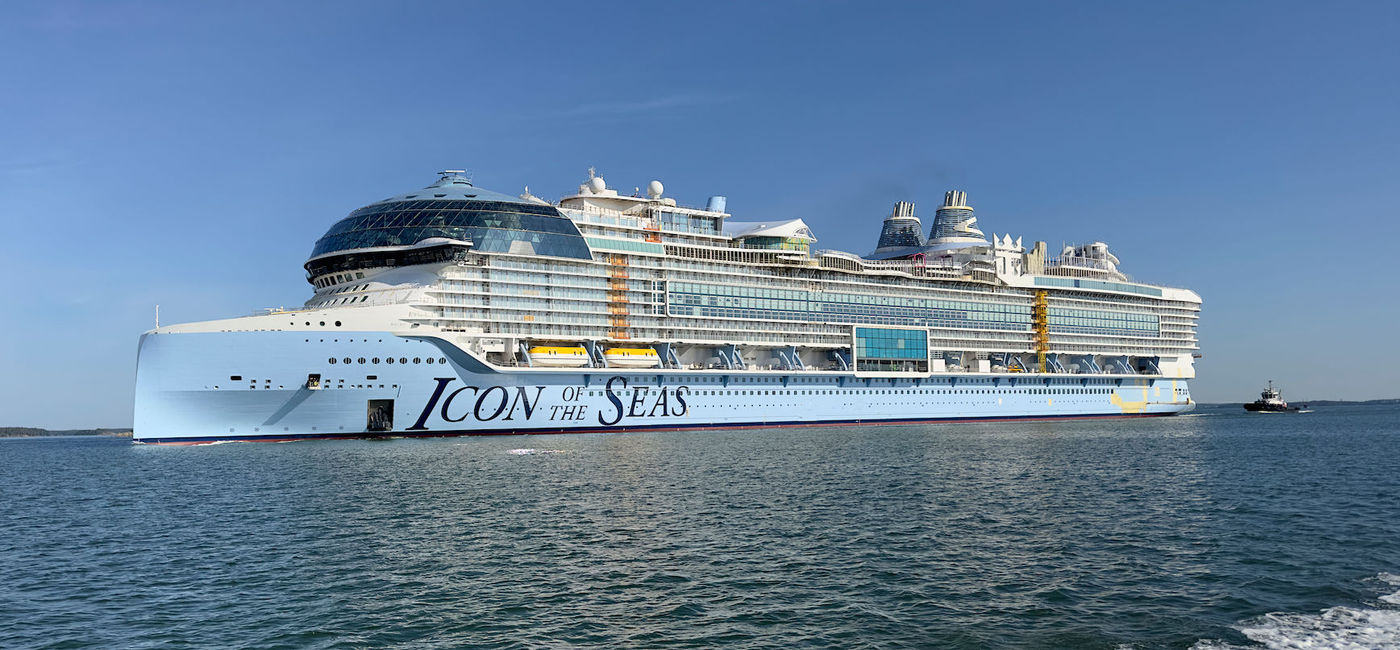 Image: Icon of the Seas will debut in January, 2024. (Photo Credit: Royal Caribbean International)