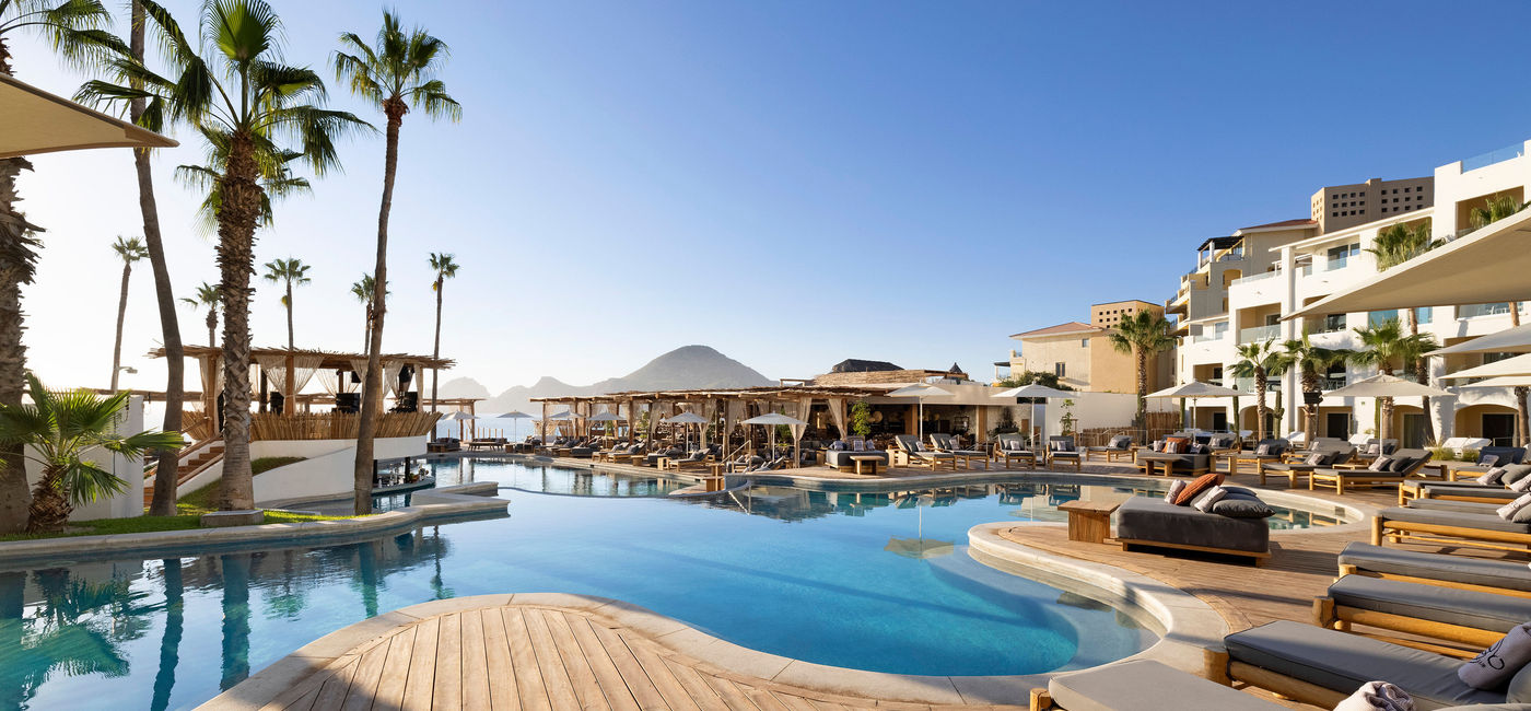 Image: The pool at ME Cabo, the first ME by Melia property in Mexico. (photo via Melia Hotels International) ((photo via Melia Hotels International))