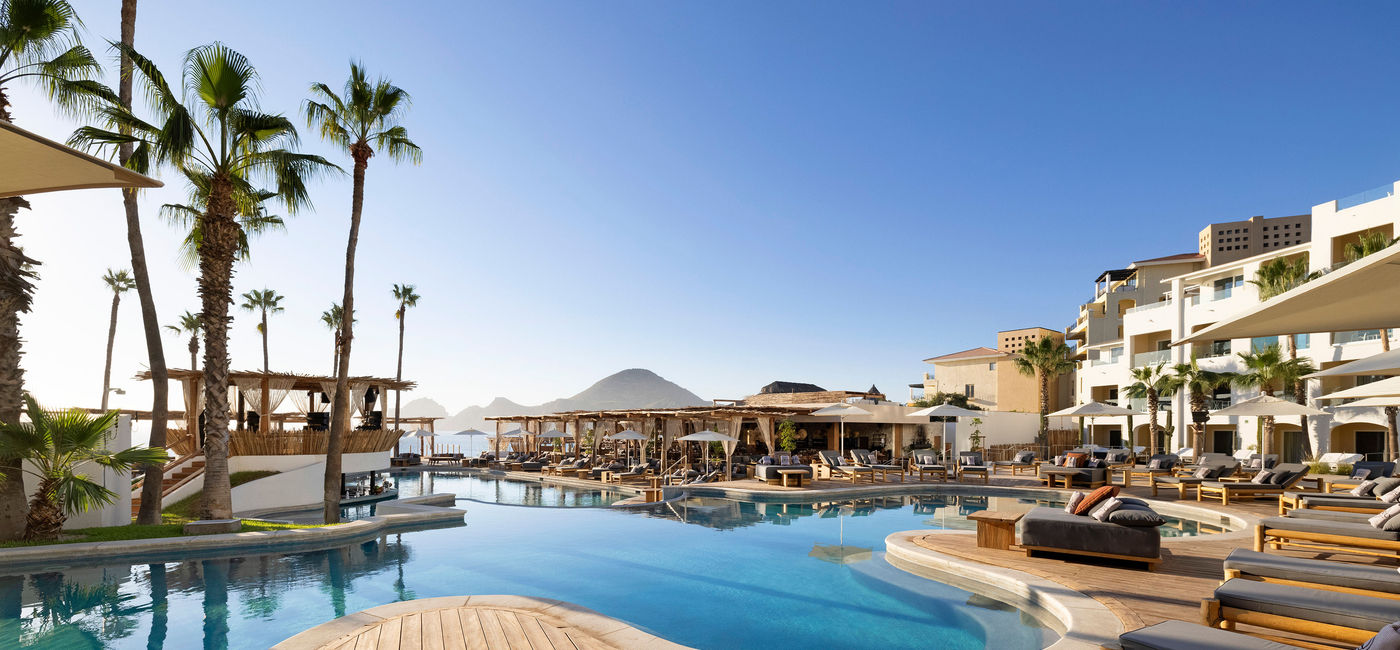 Image: The pool at ME Cabo, the first ME by Melia property in Mexico. (photo via Melia Hotels International) ((photo via Melia Hotels International))