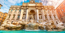 Trevi Fountain, Rome, Italy, Europe