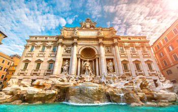 Trevi Fountain, Rome, Italy, Europe