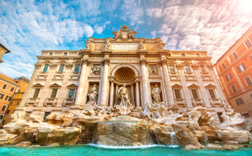 Trevi Fountain, Rome, Italy, Europe