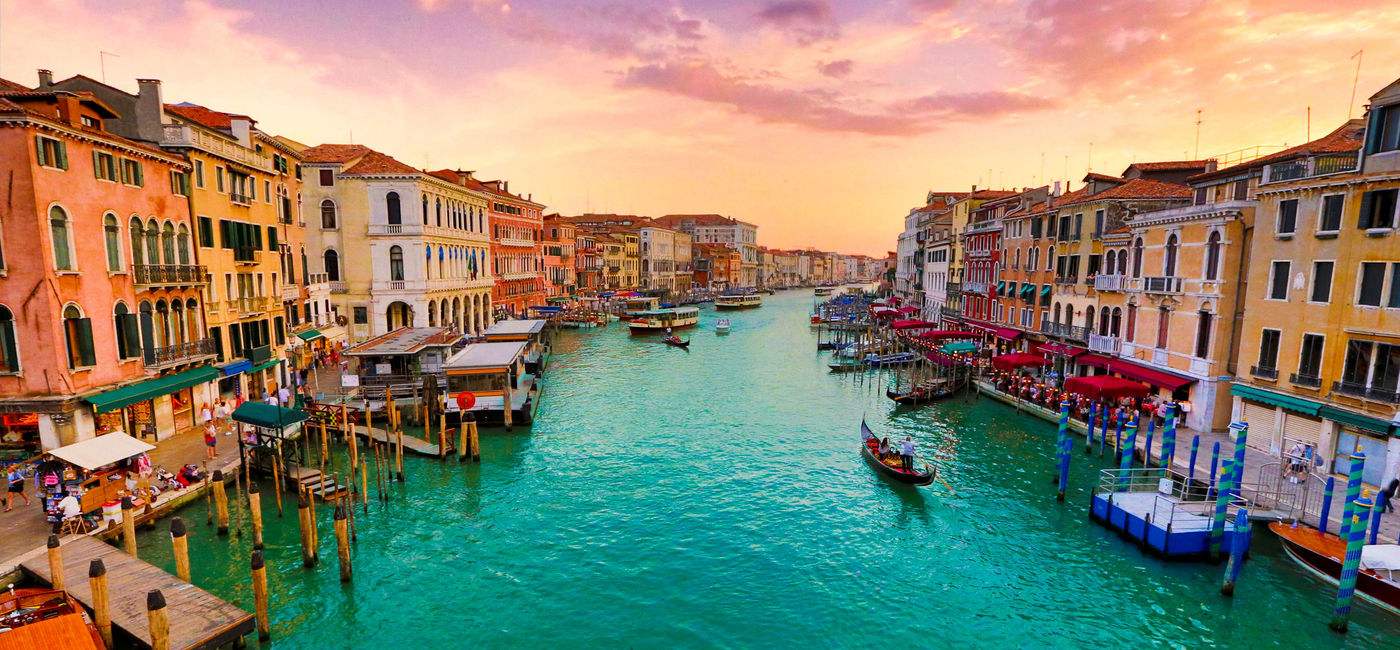 Image: PHOTO: Venice Canal, Italy. (photo via Getty Images)