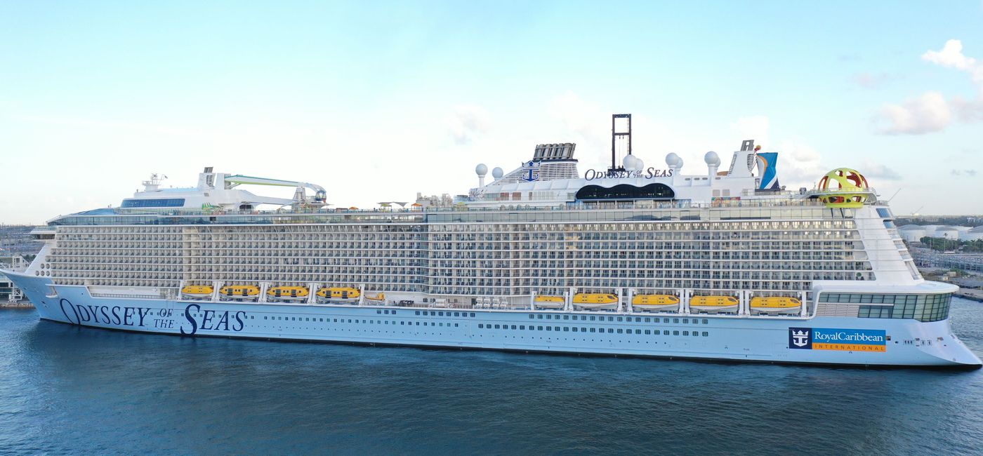 Image: Odyssey of the Seas is the first Quantum Ultra Class ship to cruise from the US. (photo courtesy of Royal Caribbean International)
