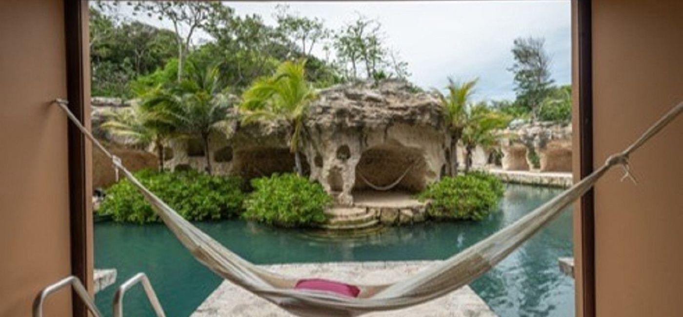 Image: Relaxing view at Hotel Xcaret Arte. (photo via Hotel Xcaret Arte)
