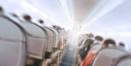 Plane shakes during turbulence.