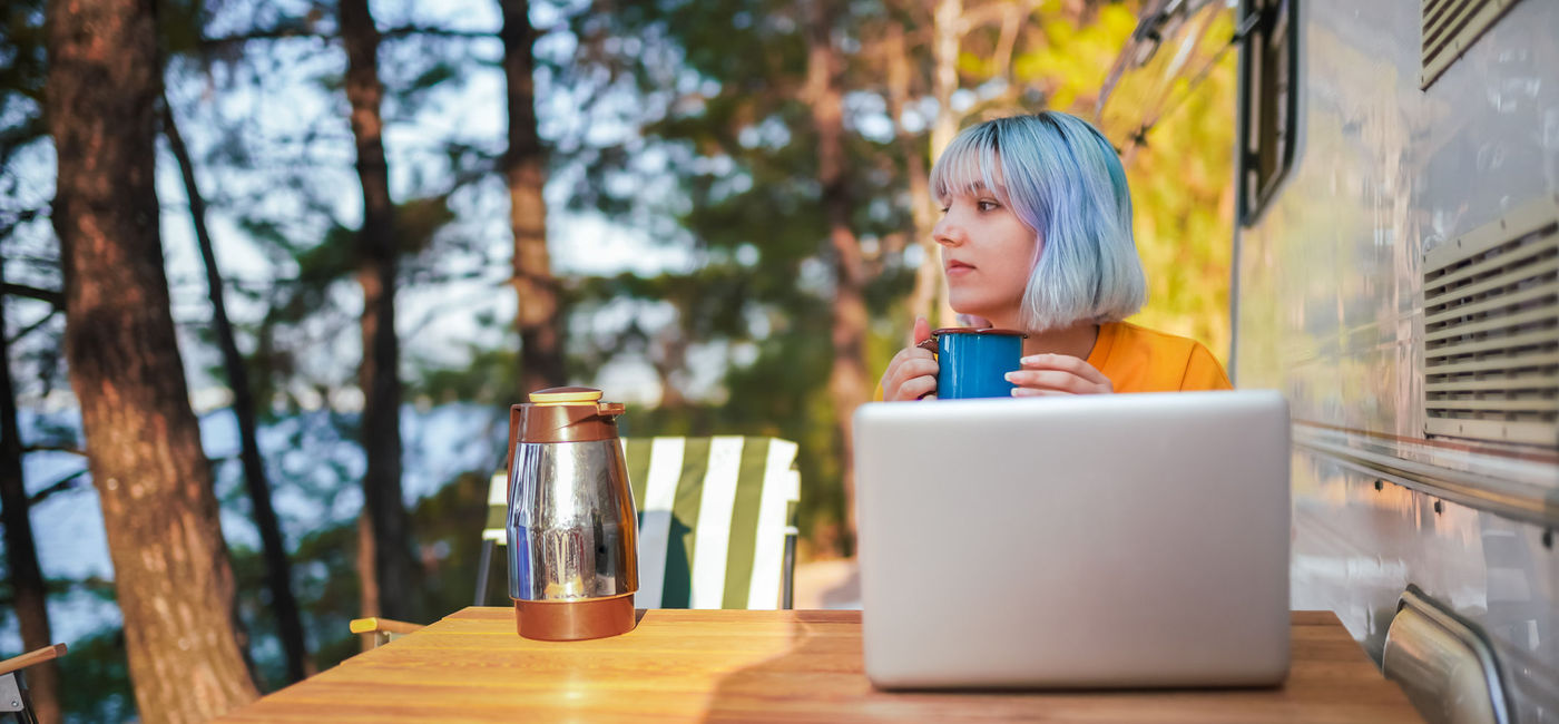 Image: This is the year of the workcation. (Photo via iStock/Getty Images E+/Kemal Yildirim)