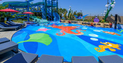 Pixar Place Hotel, Disneyland Resort, Pixel Pool, Finding Nemo, Finding Dory, swimming pools, play areas, splash pads