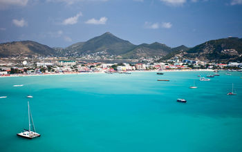 Great Bay Beach on St. Maarten.