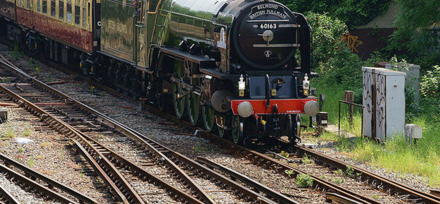 Image: PHOTO: A Belmond British Pullman locomotive. (photo via Flickr/Peter Trimming)