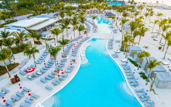 Virgin Bimini Beach Club Aerial Shot