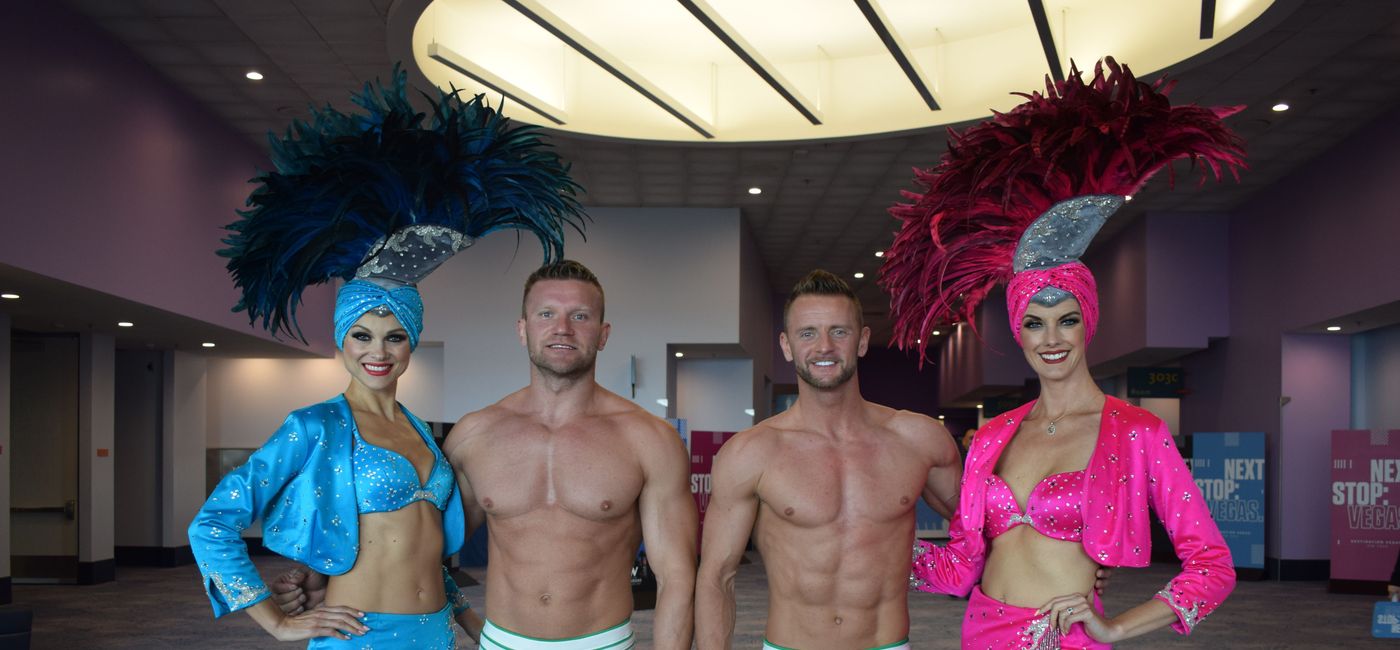 Image: IPW 2019 - Spectacle d'ouverture de la conférence de presse de Las Vegas. (PHOTO: TravelPulse Québec)