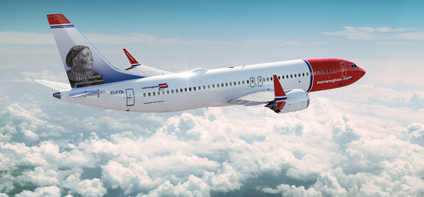 Image: Norwegian Air 737 Max. (Photo courtesy of Norwegian Air)