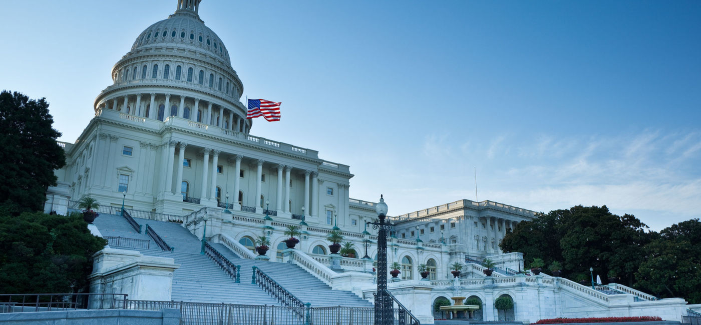 Image: The U.S. Capitol in the early morning. (Photo Credit: drnadig/E+)
