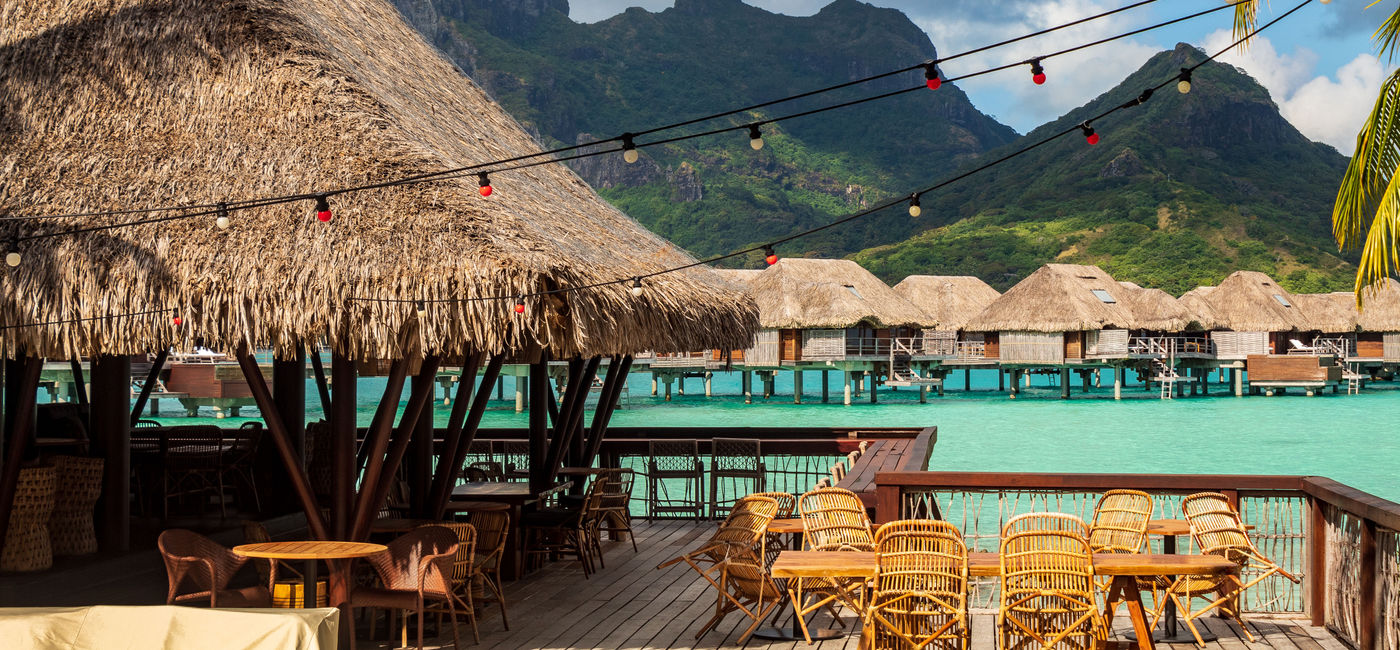 Photo: Vaimiti Restaurant at Four Seasons Bora Bora (Photo by Scott Laird)