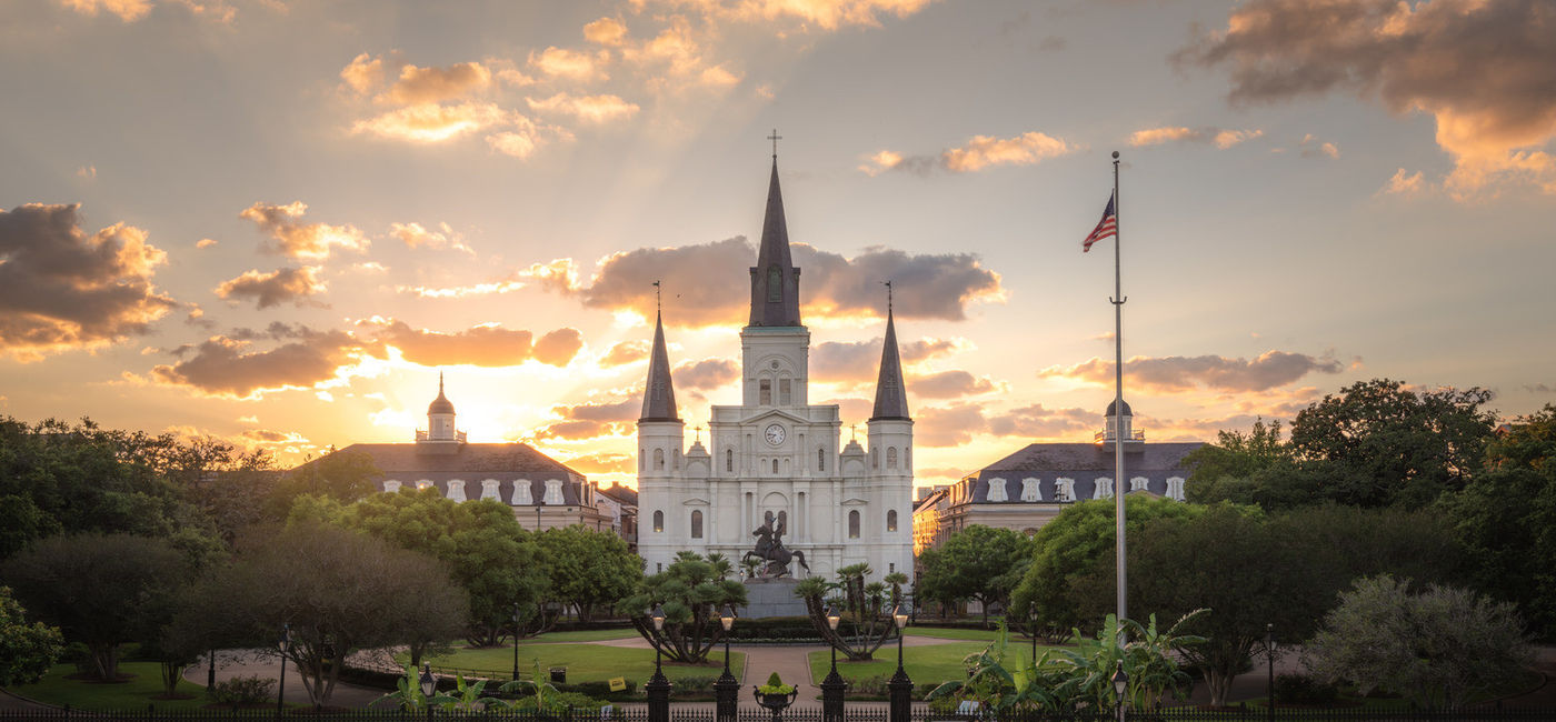 Image: St. Louis Cathedral (photo via New Orleans & Company)