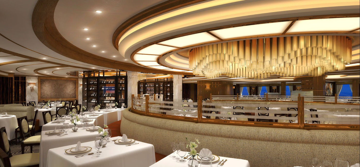 Image: Dining Aboard Discovery Princess (Photo via Princess Cruises)