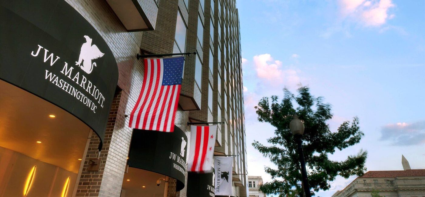 Image: JW Marriott Washington D.C. exterior. (Photo via Marriott International)