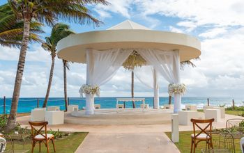 Wedding Cliff Gazebo at Hyatt Ziva Cancun