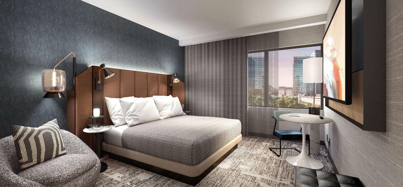 Image: PHOTO: Rendering of Tempo by Hilton Power Down Zone. (Photo via NELSON Worldwide) (Hilton)